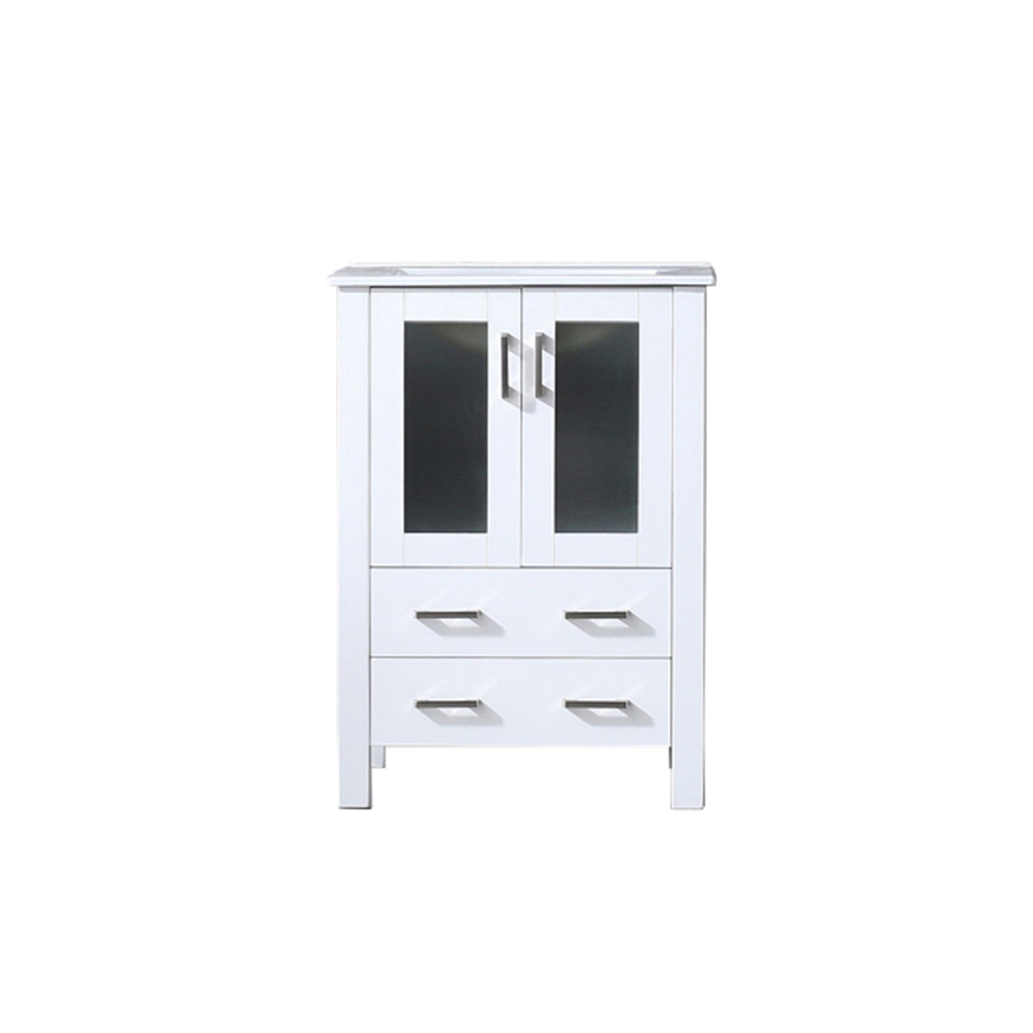 Volez 24 in W x 18.25 in D White Bath Vanity