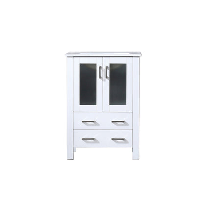 Volez 24 in W x 18.25 in D White Bath Vanity
