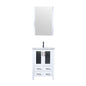 Volez 24 in W x 18.25 in D White Bath Vanity