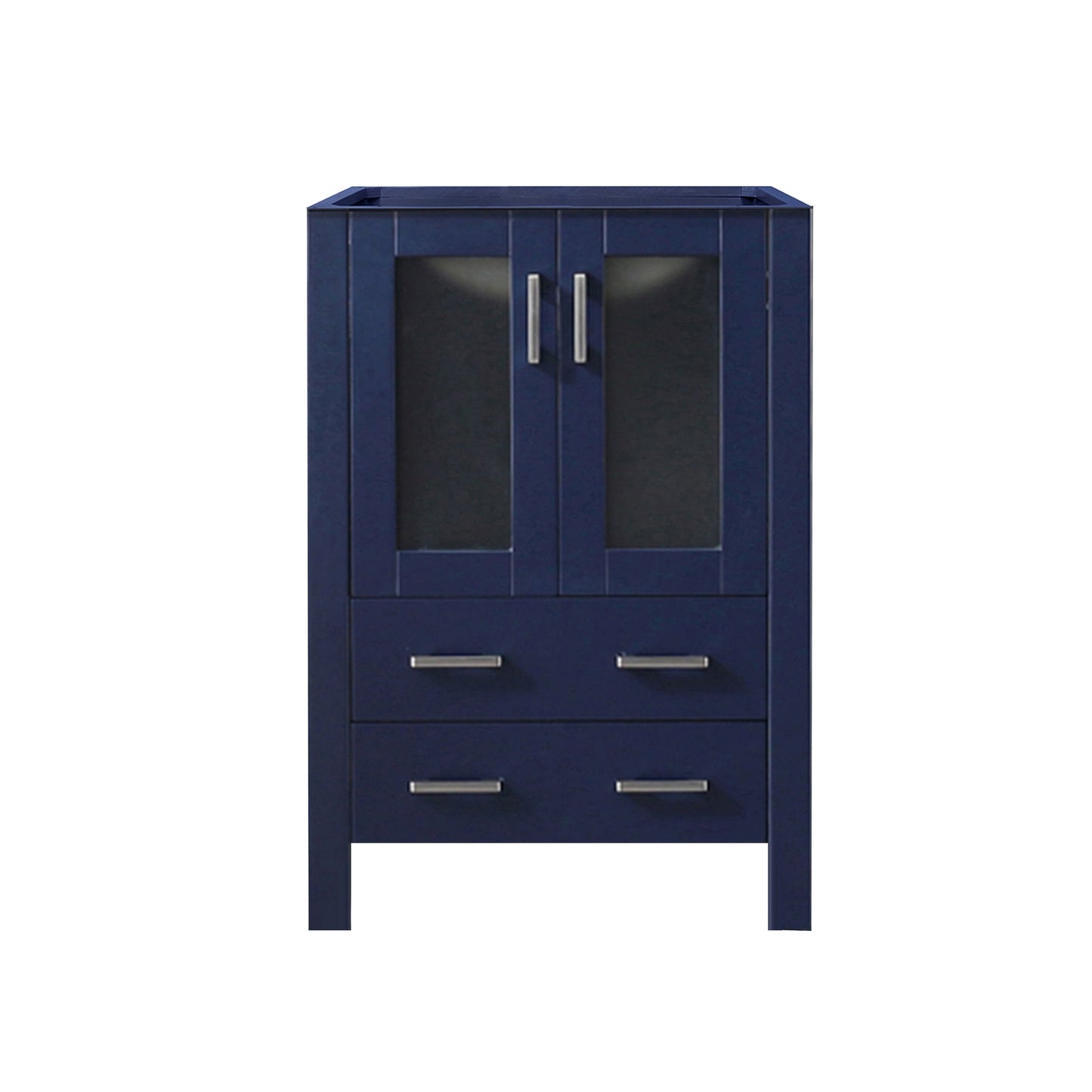 Volez 24 in W x 18.25 in D Navy Blue Bath Vanity