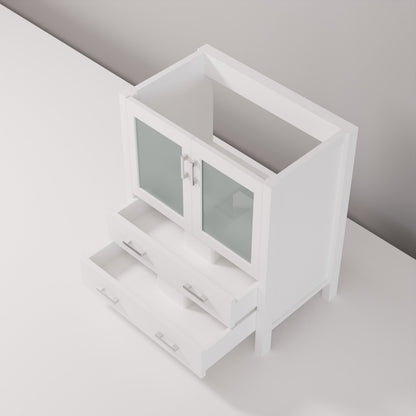 Volez 30 in W x 18.25 in D White Bath Vanity