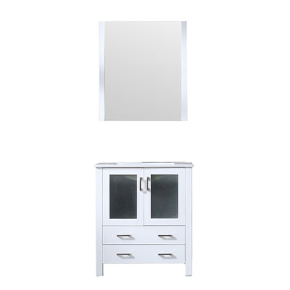 Volez 30 in W x 18.25 in D White Bath Vanity