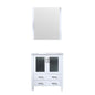 Volez 30 in W x 18.25 in D White Bath Vanity