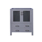 Volez 30 in W x 18.25 in D Dark Grey Bath Vanity