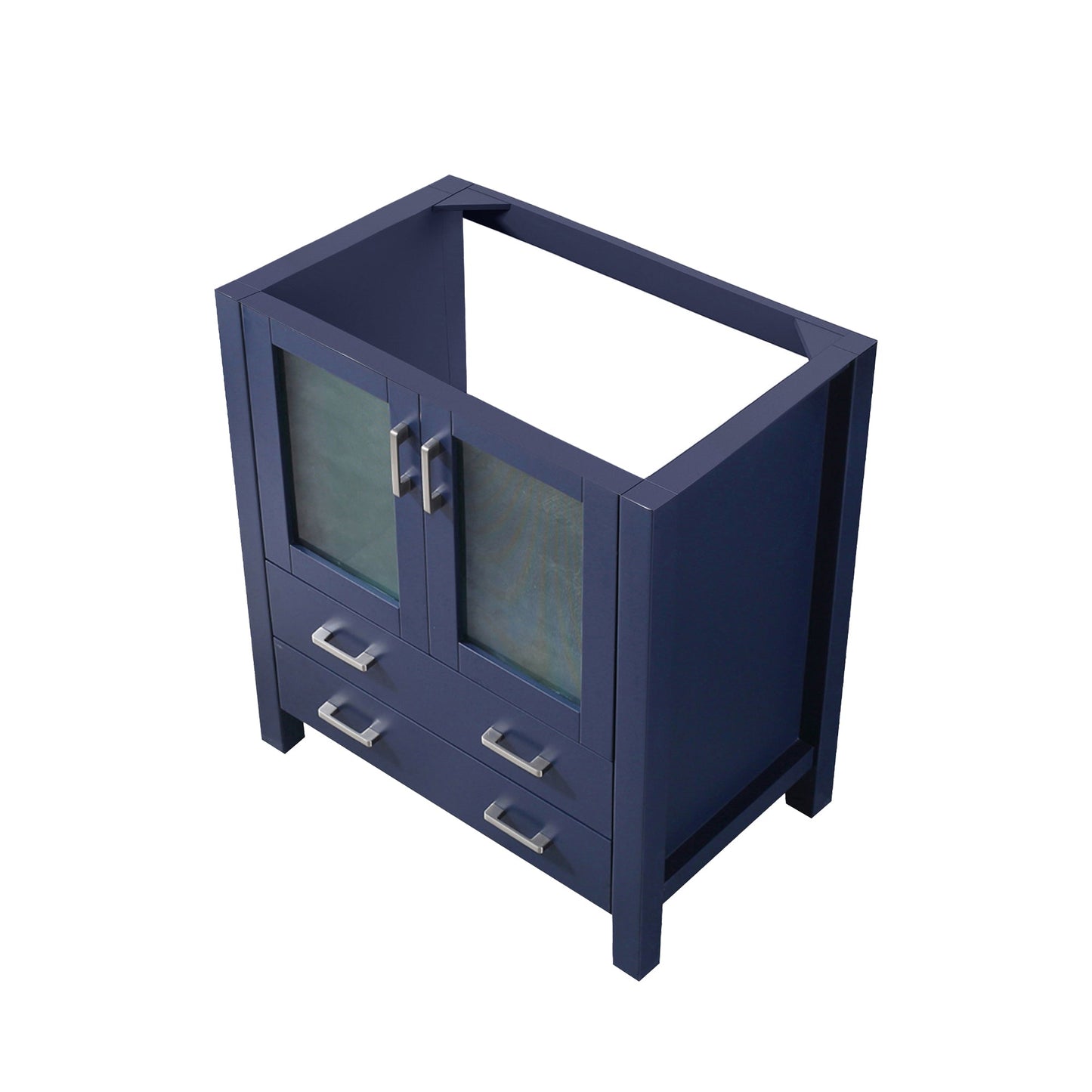 Volez 30 in W x 18.25 in D Navy Blue Bath Vanity