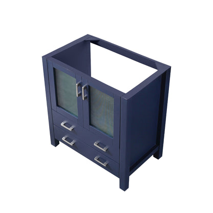 Volez 30 in W x 18.25 in D Navy Blue Bath Vanity