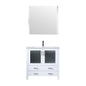 Volez 36 in W x 18.25 in D White Bath Vanity