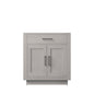 Abbey 30 in W x 22 in D White Oak Single Bath Vanity