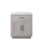 Abbey 30 in W x 22 in D White Oak Single Bath Vanity