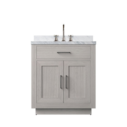 Abbey 30 in W x 22 in D White Oak Single Bath Vanity