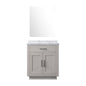Abbey 30 in W x 22 in D White Oak Single Bath Vanity