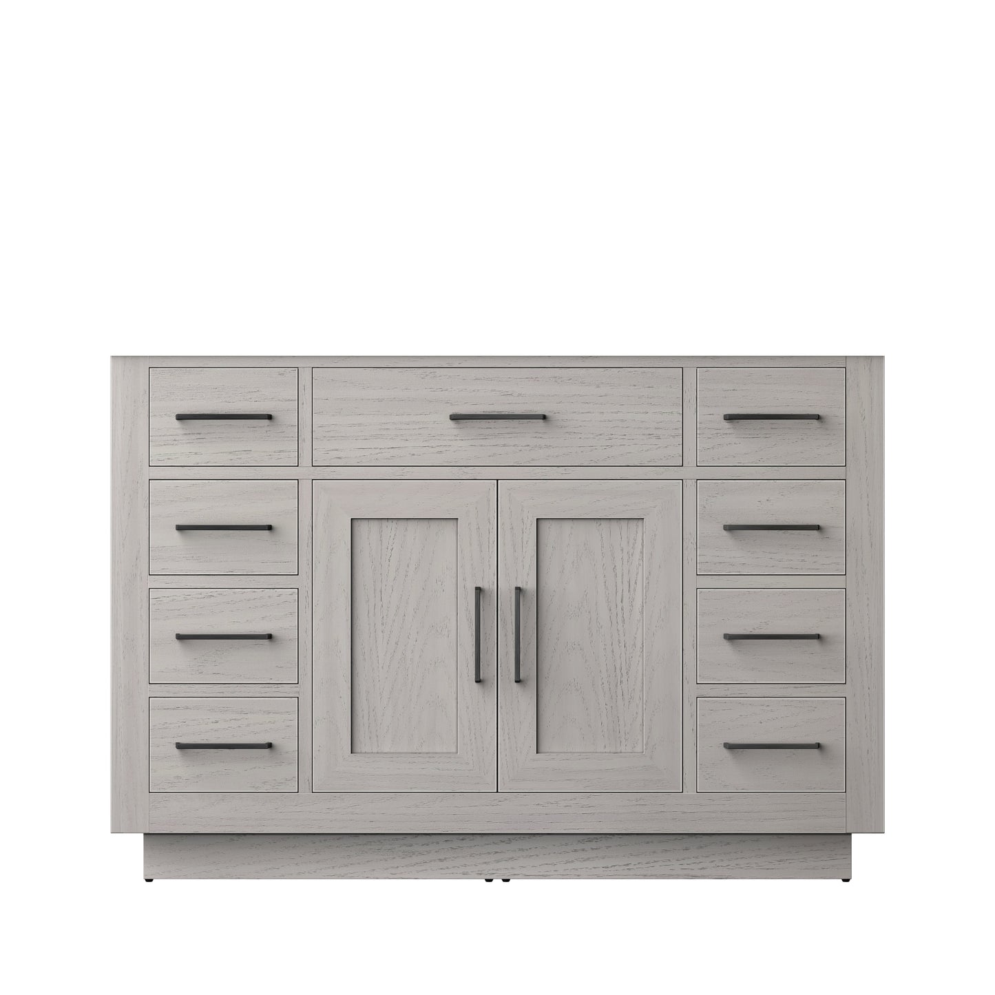 Abbey 48 in W x 22 in D White Oak Single Bath Vanity