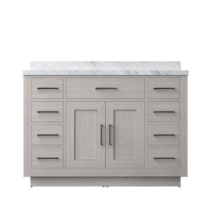 Abbey 48 in W x 22 in D White Oak Single Bath Vanity