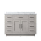 Abbey 48 in W x 22 in D White Oak Single Bath Vanity