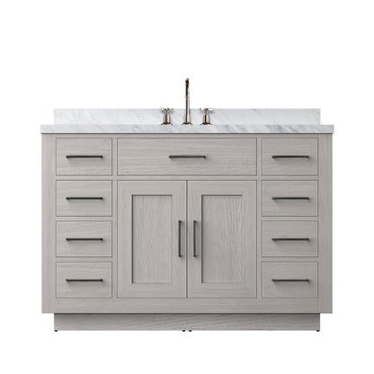 Abbey 48 in W x 22 in D White Oak Single Bath Vanity