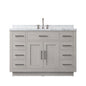 Abbey 48 in W x 22 in D White Oak Single Bath Vanity
