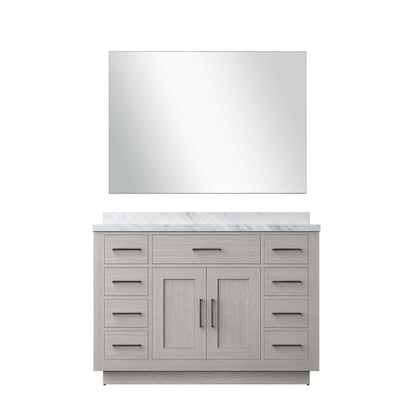 Abbey 48 in W x 22 in D White Oak Single Bath Vanity