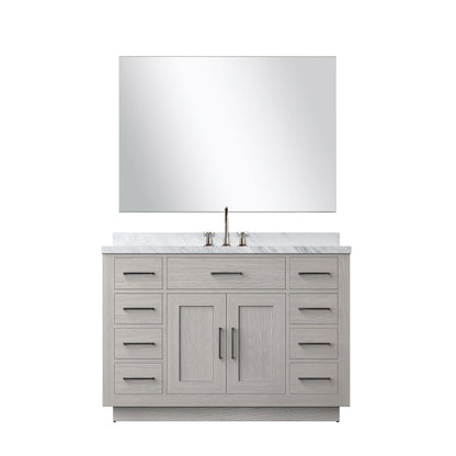 Abbey 48 in W x 22 in D White Oak Single Bath Vanity