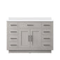 Abbey 48 in W x 22 in D White Oak Single Bath Vanity