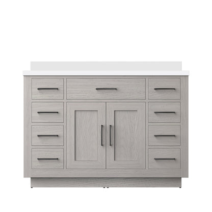 Abbey 48 in W x 22 in D White Oak Single Bath Vanity