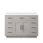 Abbey 48 in W x 22 in D White Oak Single Bath Vanity