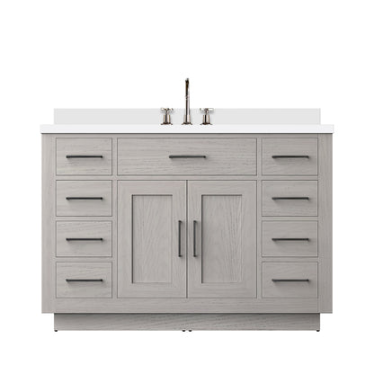 Abbey 48 in W x 22 in D White Oak Single Bath Vanity