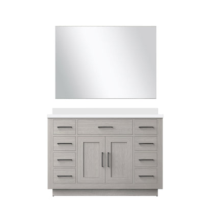 Abbey 48 in W x 22 in D White Oak Single Bath Vanity