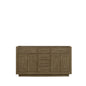 Abbey 60 in W x 22 in D Grey Oak Double Bath Vanity