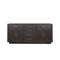 Abbey 72 in W x 22 in D Brown Oak Double Bath Vanity