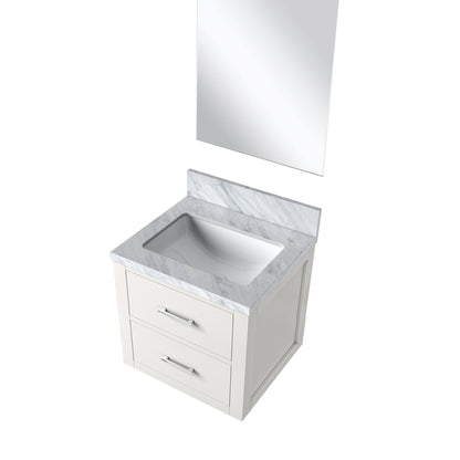 Castor 20 in W x 18 in D White Single Bath Vanity