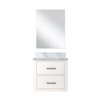 Castor 20 in W x 18 in D White Single Bath Vanity