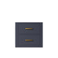 Castor 20 in W x 18 in D Blue Single Bath Vanity