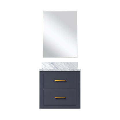 Castor 20 in W x 18 in D Blue Single Bath Vanity