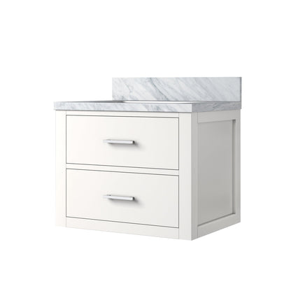 Castor 24 in W x 18 in D White Single Bath Vanity