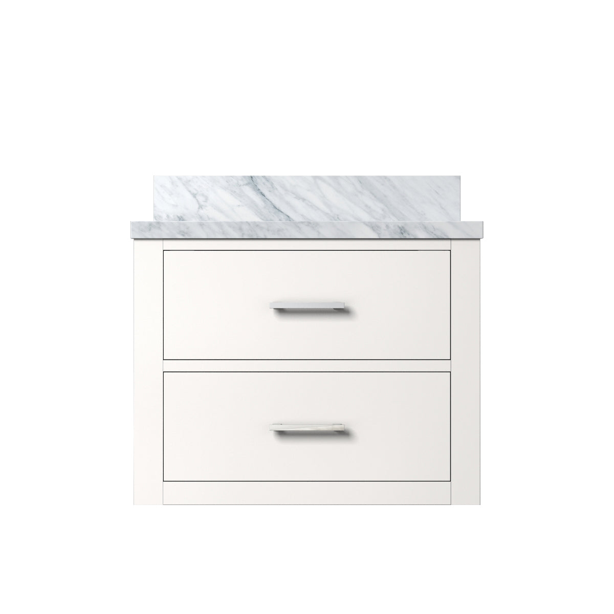 Castor 24 in W x 18 in D White Single Bath Vanity