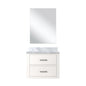 Castor 24 in W x 18 in D White Single Bath Vanity