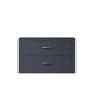Castor 30 in W x 22 in D Blue Single Bath Vanity