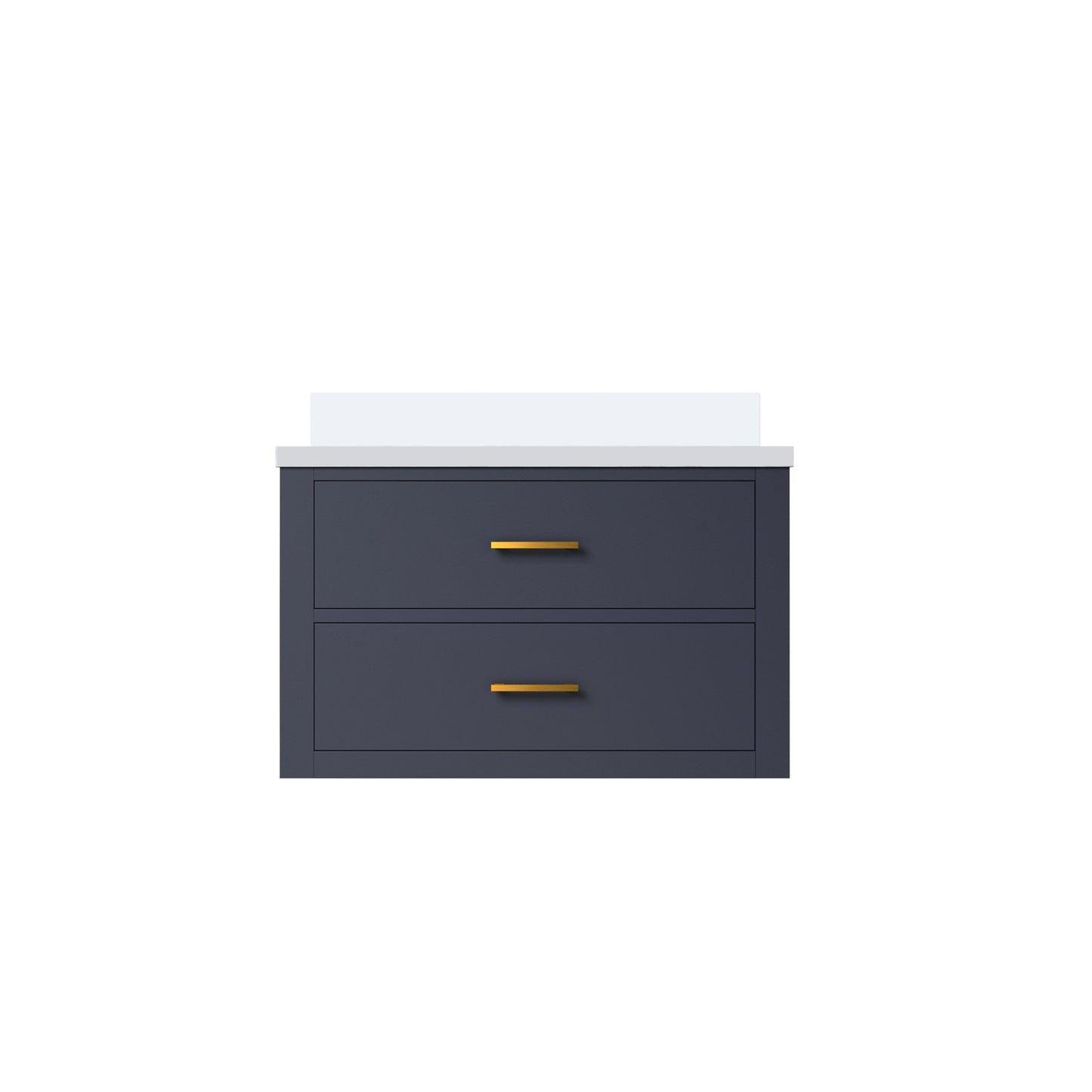 Castor 30 in W x 22 in D Blue Double Bath Vanity