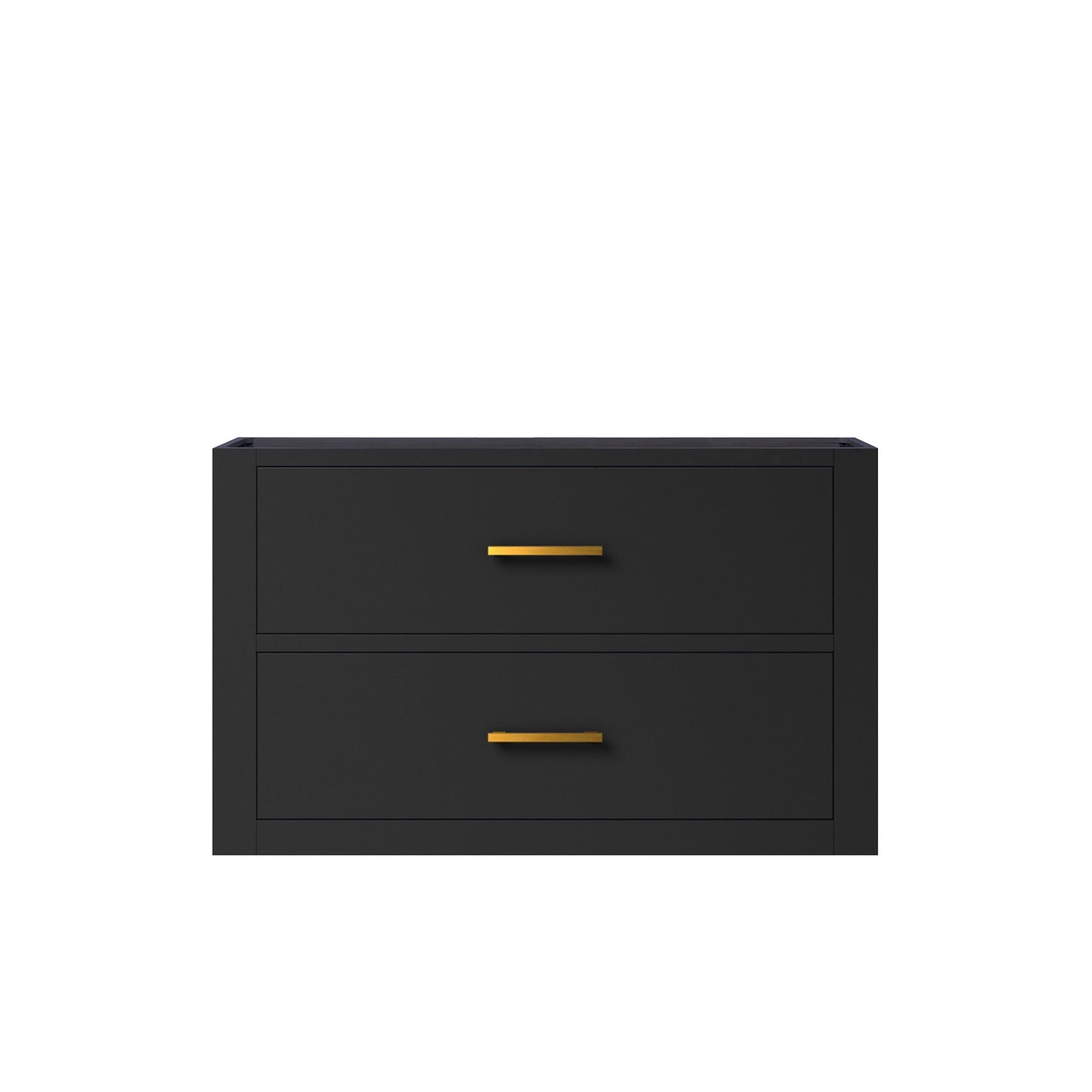 Castor 30 in W x 22 in D Black Single Bath Vanity