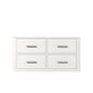 Castor 36 in W x 22 in D White Single Bath Vanity