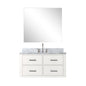 Castor 36 in W x 22 in D White Single Bath Vanity