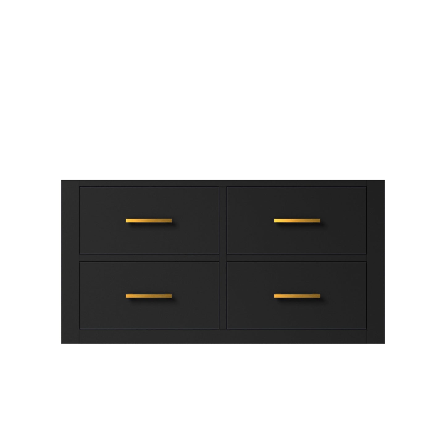 Castor 36 in W x 22 in D Black Single Bath Vanity