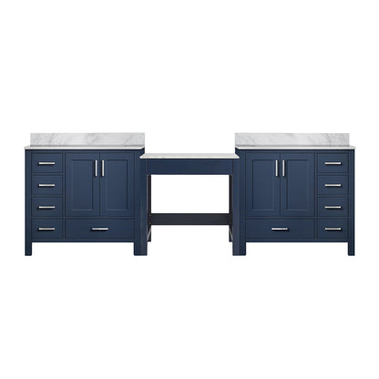 Coraline 102 in W x 22 in D Navy Blue Double Bath Vanity