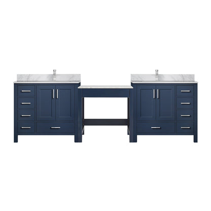 Coraline 102 in W x 22 in D Navy Blue Double Bath Vanity