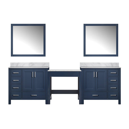 Coraline 102 in W x 22 in D Navy Blue Double Bath Vanity