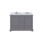Dukes 48 in. W x 22 in. D Dark Grey Double Bath Vanity