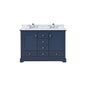 Dukes 48 in. W x 22 in. D Navy Blue Double Bath Vanity