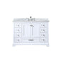 Dukes 48 in. W x 22 in. D White Single Bath Vanity