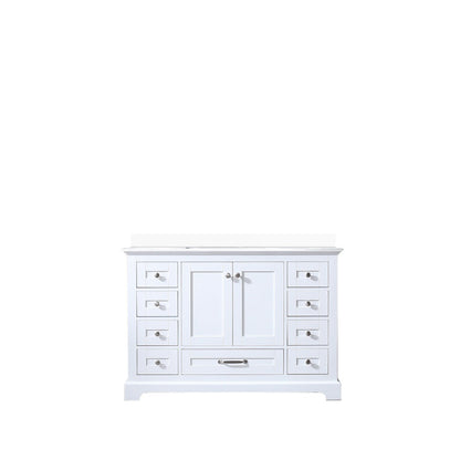 Dukes 48 in. W x 22 in. D White Single Bath Vanity