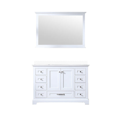 Dukes 48 in. W x 22 in. D White Single Bath Vanity